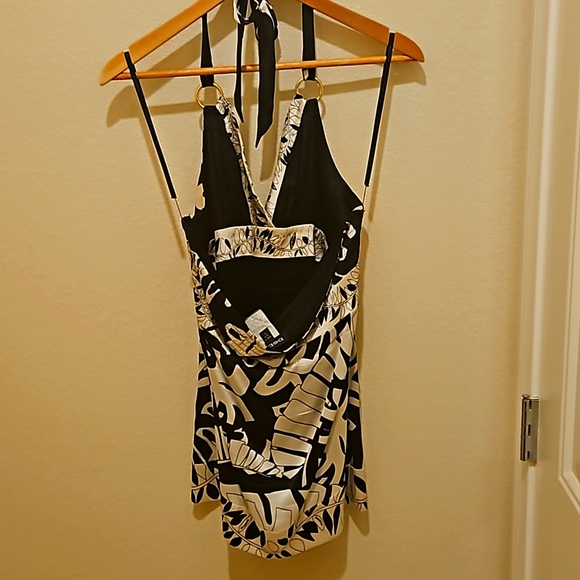 Women's BeBe Halter Top - Picture 3 of 4